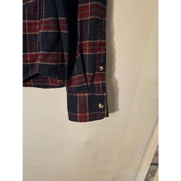 Lot of 2 UNTUCKit Mens Small Slim Fit Long Sleeve Button Shirts Plaid Flannel Co - Picture 8 of 13